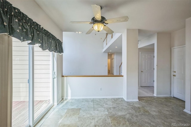 19076 E Lasalle Pl, Aurora, CO 80013 - unfurnished room featuring a ceiling fan and baseboards