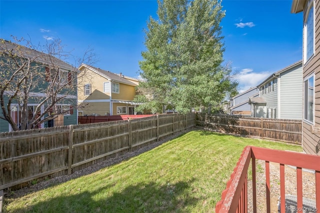 19076 E Lasalle Pl, Aurora, CO 80013 - fenced backyard with a residential view
