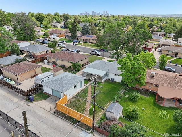 169 Yates St, Denver, CO 80219 - aerial view of residential area