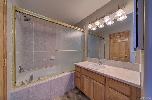 11577 Cranston Dr, Peyton, CO 80831 - full bath with tiled shower / bath and vanity