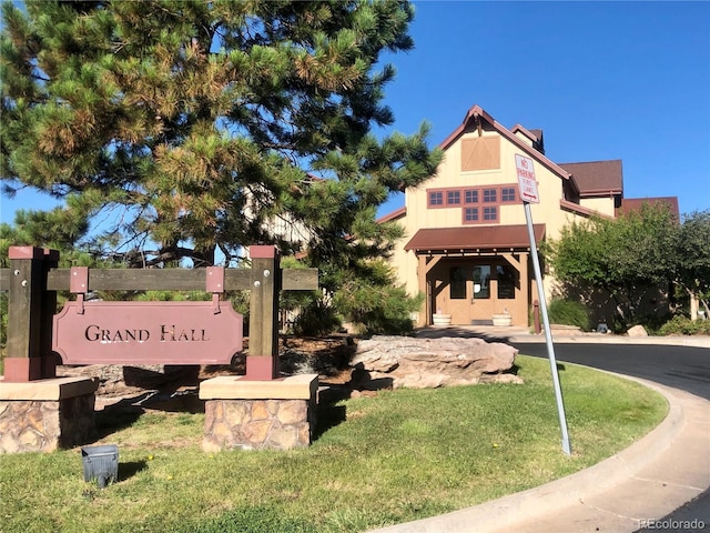 21658 E Tallkid Ave, Parker, CO 80138 - community sign featuring a lawn