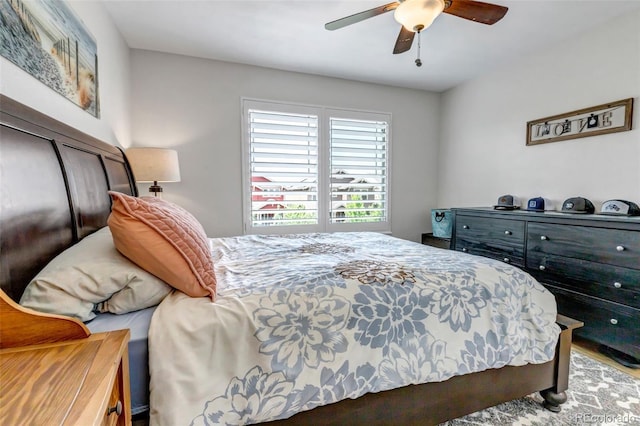 21658 E Tallkid Ave, Parker, CO 80138 - bedroom with a ceiling fan