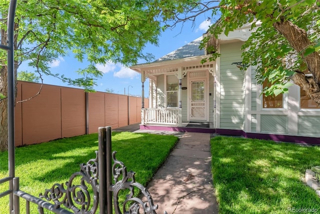 2323 W Pikes Peak Ave, Colorado Springs, CO 80904 - property entrance featuring covered porch