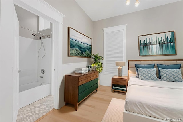 2323 W Pikes Peak Ave, Colorado Springs, CO 80904 - bedroom featuring light wood-style flooring