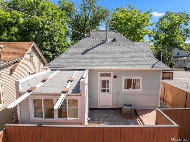 2323 W Pikes Peak Ave, Colorado Springs, CO 80904 - back of house with a shingled roof
