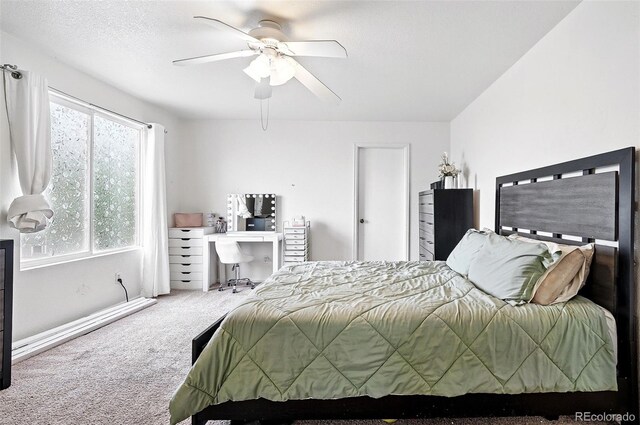 1419 Swan Ave, Brighton, CO 80601 - bedroom featuring carpet and ceiling fan