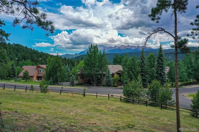 1000 Ponderosa Way, Woodland Park, CO 80863 - view of mountain backdrop