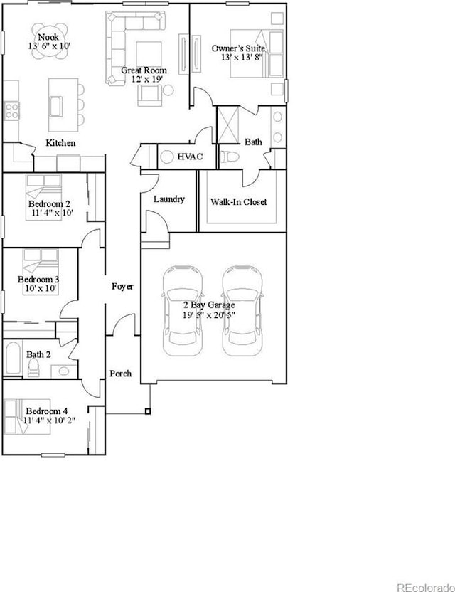 floor plan / room layout