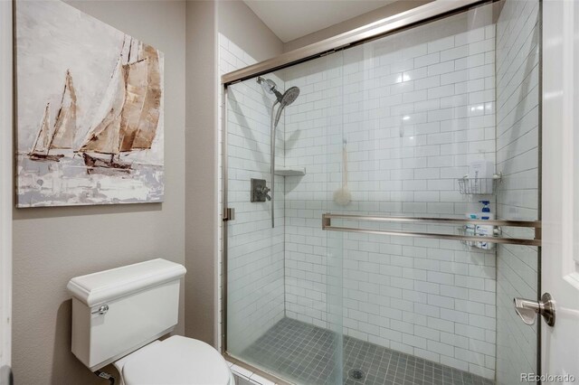360 Basilwood Way, Highlands Ranch, CO 80126 - full bath with toilet and a stall shower