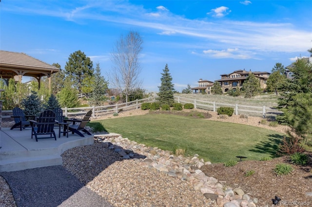 360 Basilwood Way, Highlands Ranch, CO 80126 - fenced backyard with a patio