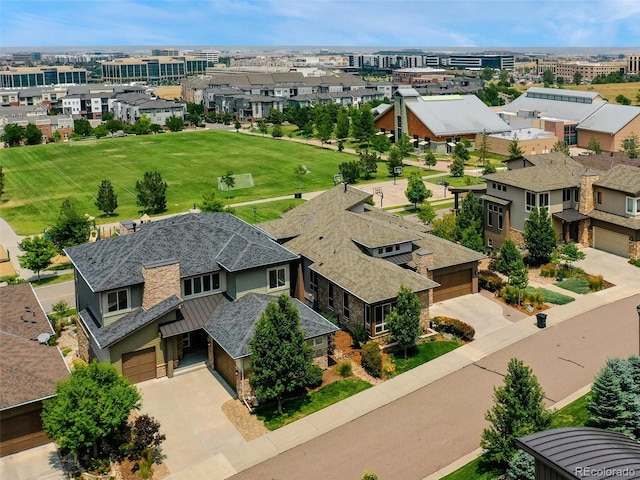 9395 Night Star Pl, Lone Tree, CO 80124 - aerial perspective of suburban area
