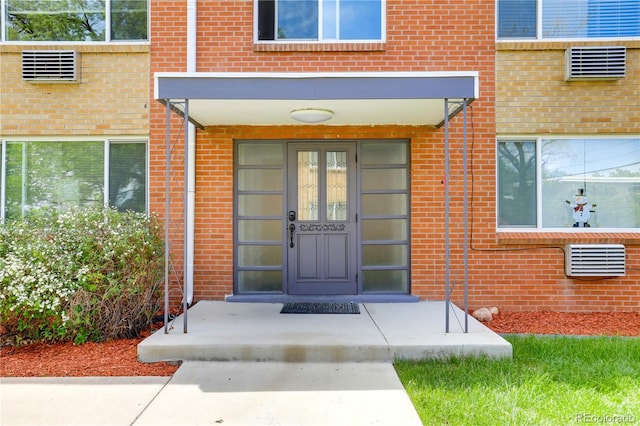10491 W 7th Pl, Lakewood, CO 80215 - property entrance with brick siding