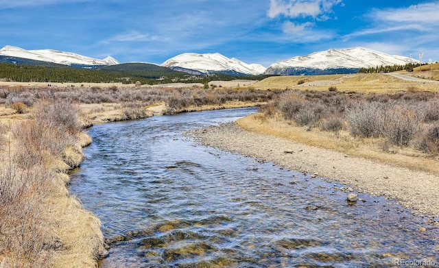 207 Pine Cone Way, Fairplay, CO 80440 - water view with mountains
