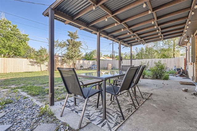 3224 Troy St, Aurora, CO 80011 - view of patio / terrace featuring outdoor dining area