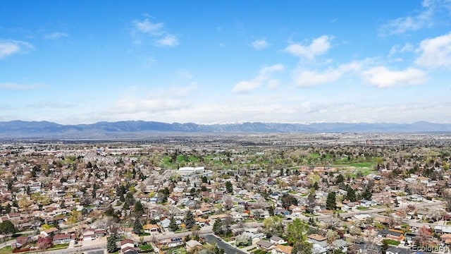 3341 W 94th Ave, Westminster, CO 80031 - aerial view with a mountain view and a residential view