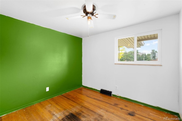 3341 W 94th Ave, Westminster, CO 80031 - empty room featuring wood finished floors and a ceiling fan