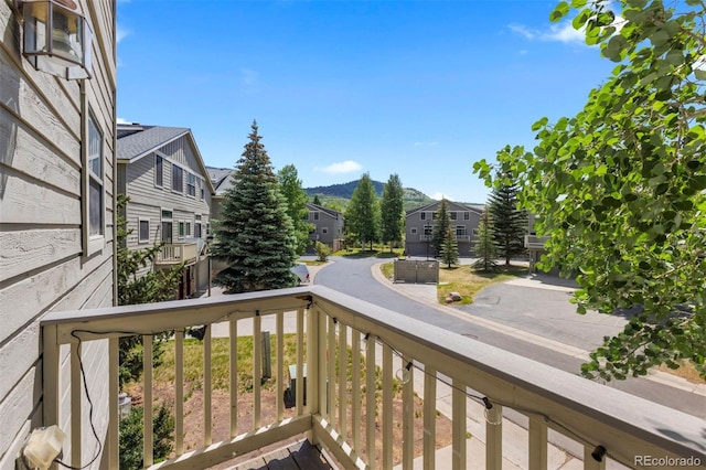 107 Mountain Vista Ln, Silverthorne, CO 80498 - balcony featuring a mountain view and a residential view