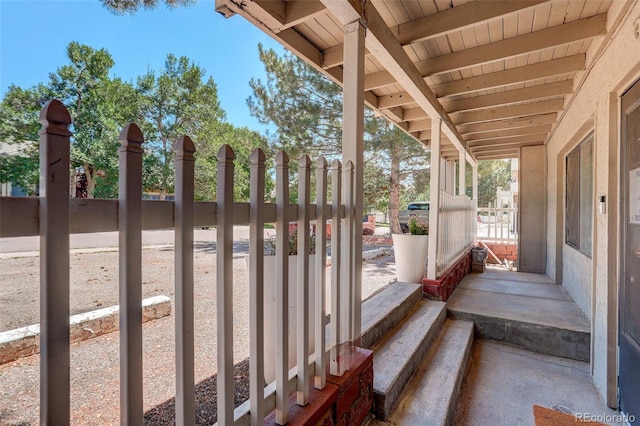 view of patio