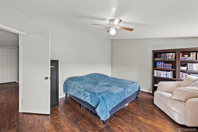 9765LAPINTURAPT La Pintura Pt, Fountain, CO 80817 - bedroom with wood finished floors, baseboards, and ceiling fan