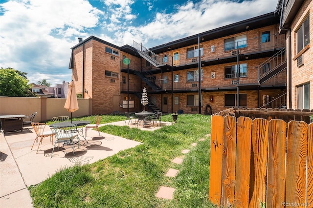 558 N Washington St Unit 103, Denver, CO 80203 - view of yard featuring a patio area