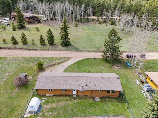 26063 Morris Ave, Conifer, CO 80433 - view from above of property