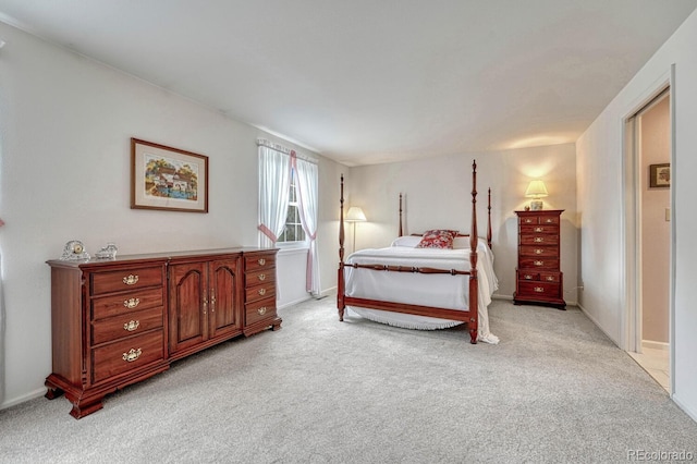 7100 S Hudson Cir, Centennial, CO 80122 - bedroom featuring baseboards and light carpet