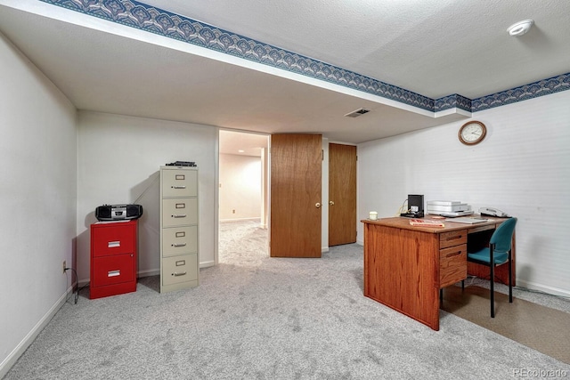 7100 S Hudson Cir, Centennial, CO 80122 - carpeted home office with baseboards and visible vents