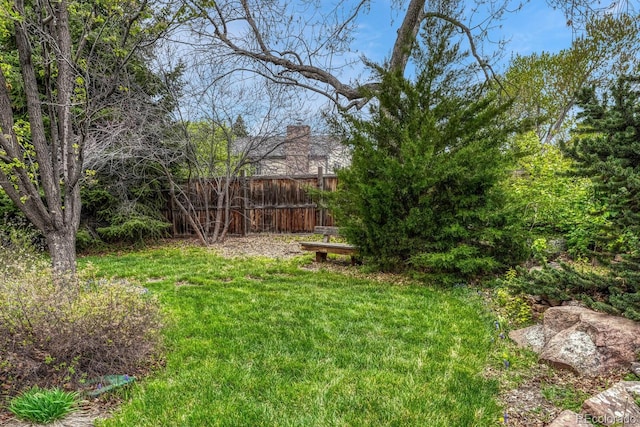 7100 S Hudson Cir, Centennial, CO 80122 - view of yard with fence