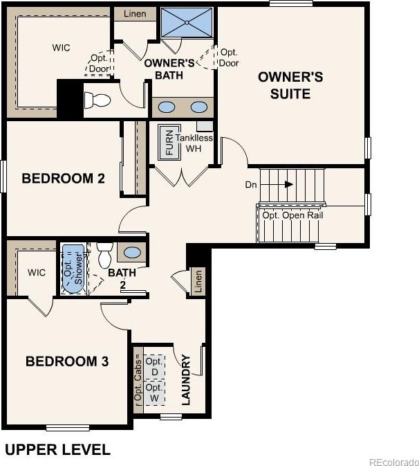 4730 N Valdai Ct, Aurora, CO 80119 - view of floor plan / room layout