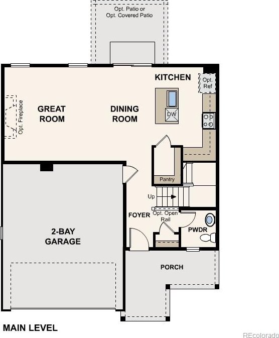 4730 N Valdai Ct, Aurora, CO 80119 - view of floor plan / room layout