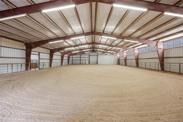 view of stable