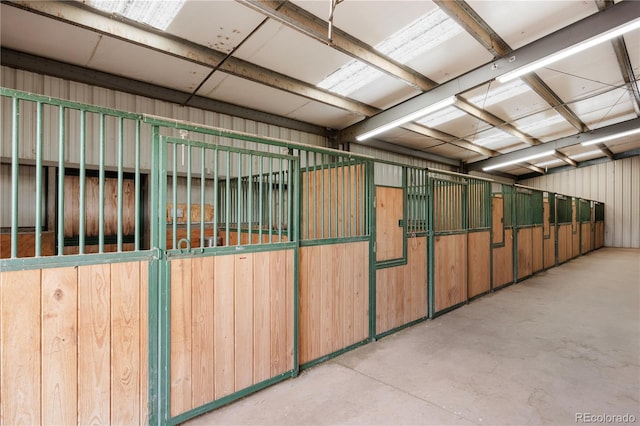 view of stable