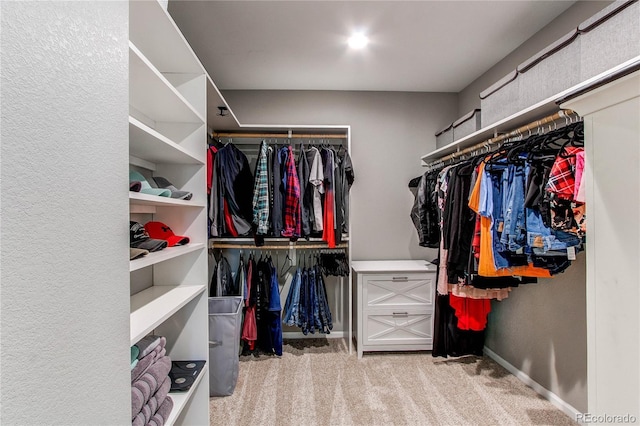 25046 E Bayaud Pl, Aurora, CO 80018 - walk in closet featuring carpet flooring