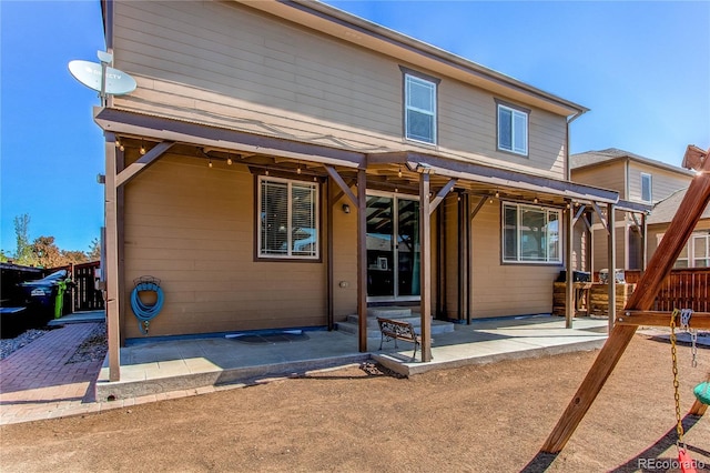25046 E Bayaud Pl, Aurora, CO 80018 - rear view of property with fence