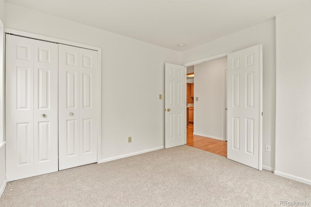 3244 Capstan Way, Colorado Springs, CO 80906 - unfurnished bedroom with light carpet and a closet