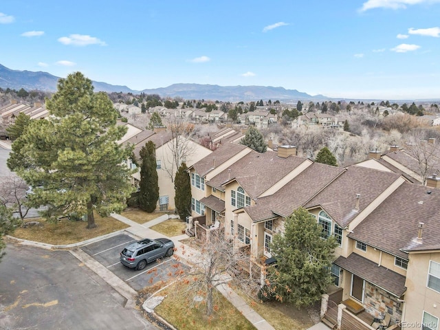 3244 Capstan Way, Colorado Springs, CO 80906 - aerial view featuring a mountain view