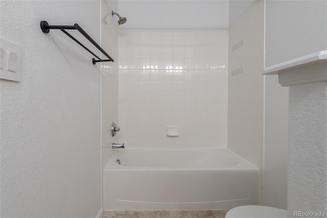 4451 S Ammons St Unit 2-204, Littleton, CO 80123 - full bathroom with shower / bath combination and a textured wall