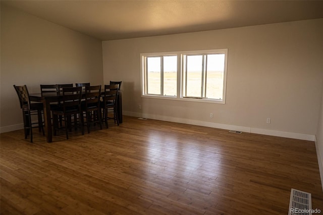 38810 Jacobson Rd, Rush, CO 80833 - dining space with wood finished floors and baseboards