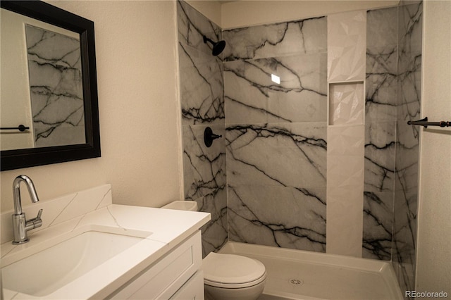 38810 Jacobson Rd, Rush, CO 80833 - bathroom with vanity and a marble finish shower