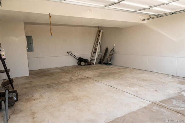 38810 Jacobson Rd, Rush, CO 80833 - garage featuring electric panel