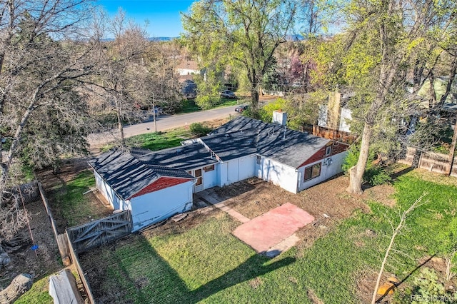 drone / aerial view