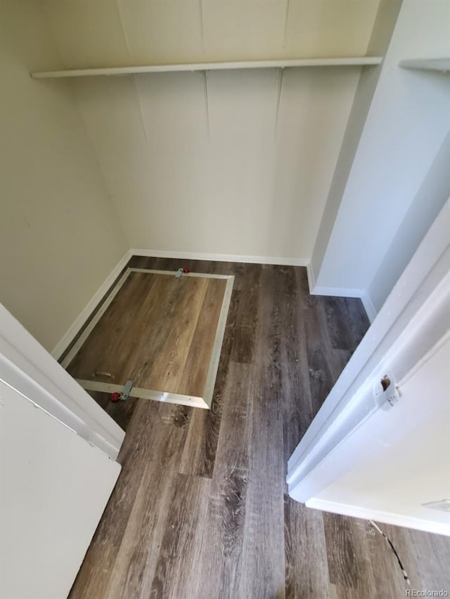 interior details featuring hardwood / wood-style floors