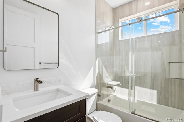 995 Pinehurst Ct, Bennett, CO 80102 - full bath with combined bath / shower with glass door and vanity