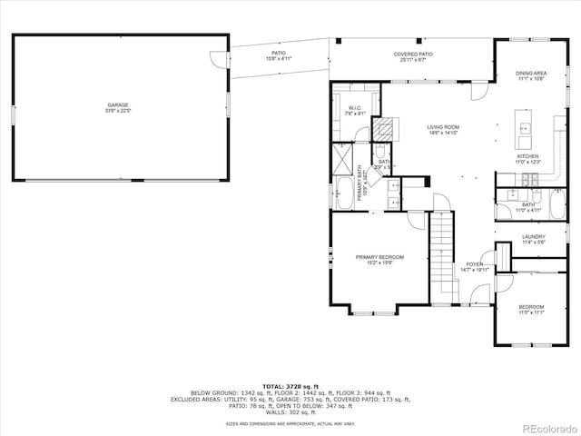 995 Pinehurst Ct, Bennett, CO 80102 - view of property floor plan