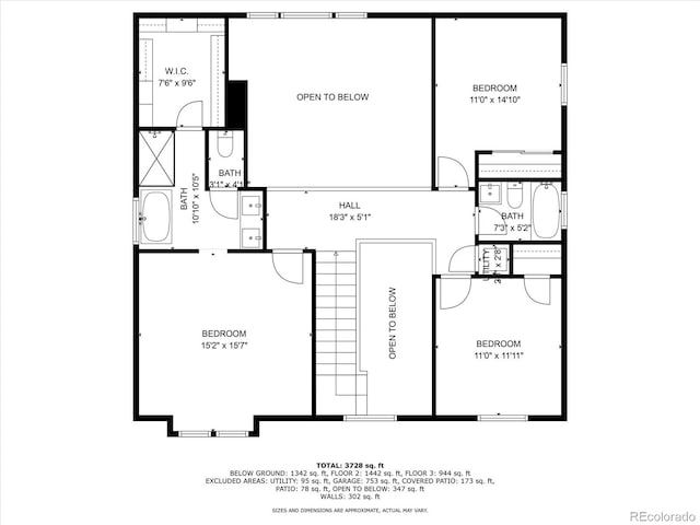 995 Pinehurst Ct, Bennett, CO 80102 - view of home floor plan
