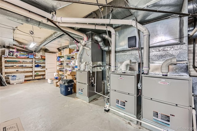 view of utility room