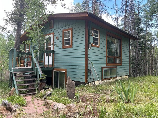 106 Brook Rd, Evergreen, CO 80439 - view of home's exterior