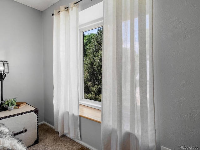 1714 W 102nd Ave, Thornton, CO 80260 - living area featuring carpet flooring and baseboards