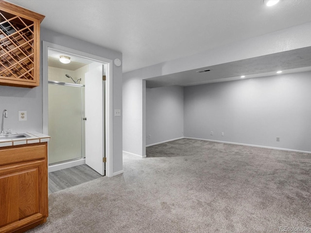 1714 W 102nd Ave, Thornton, CO 80260 - bar featuring light carpet and recessed lighting