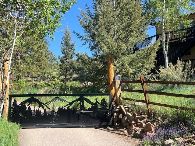 33799 Warren Rd, Pine, CO 80470 - view of gate